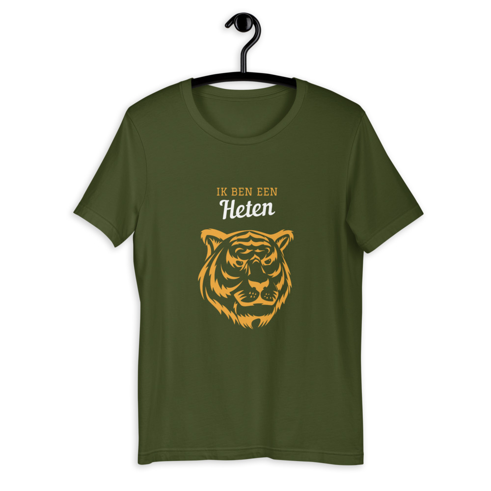 garen weg te verspillen salami T-shirt 'Heten tijger' Unisex | FunnyBone